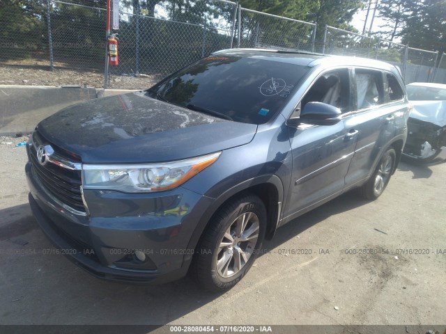 Photo 1 VIN: 5TDJKRFH2FS222660 - TOYOTA HIGHLANDER 