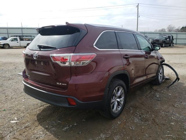 Photo 3 VIN: 5TDJKRFH2FS223954 - TOYOTA HIGHLANDER 