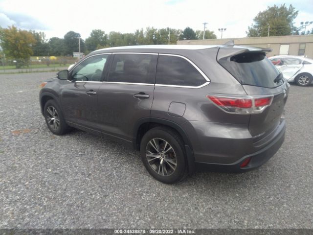 Photo 2 VIN: 5TDJKRFH2GS245146 - TOYOTA HIGHLANDER 