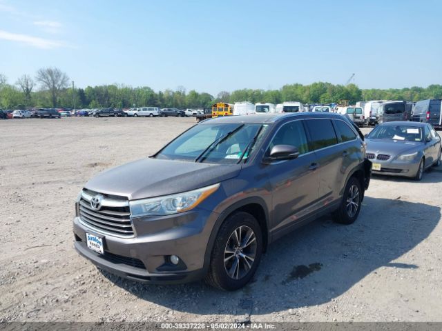 Photo 1 VIN: 5TDJKRFH2GS248029 - TOYOTA HIGHLANDER 