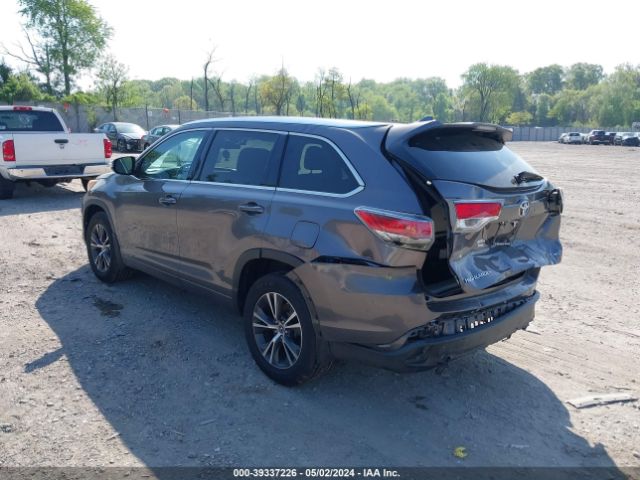 Photo 2 VIN: 5TDJKRFH2GS248029 - TOYOTA HIGHLANDER 