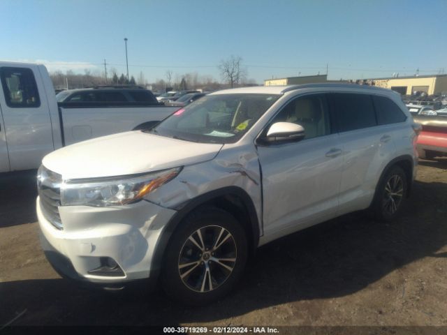 Photo 1 VIN: 5TDJKRFH2GS252680 - TOYOTA HIGHLANDER 