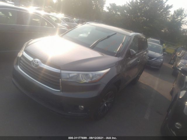 Photo 1 VIN: 5TDJKRFH2GS266661 - TOYOTA HIGHLANDER 