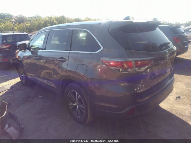 Photo 2 VIN: 5TDJKRFH2GS268829 - TOYOTA HIGHLANDER 