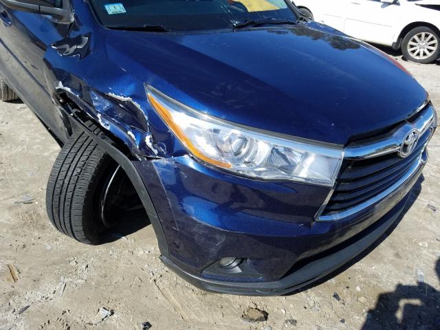 Photo 8 VIN: 5TDJKRFH2GS331606 - TOYOTA HIGHLANDER 