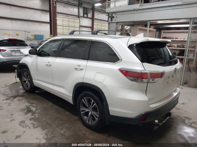 Photo 2 VIN: 5TDJKRFH2GS350723 - TOYOTA HIGHLANDER 