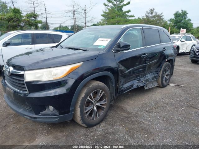 Photo 1 VIN: 5TDJKRFH2GS505223 - TOYOTA HIGHLANDER 