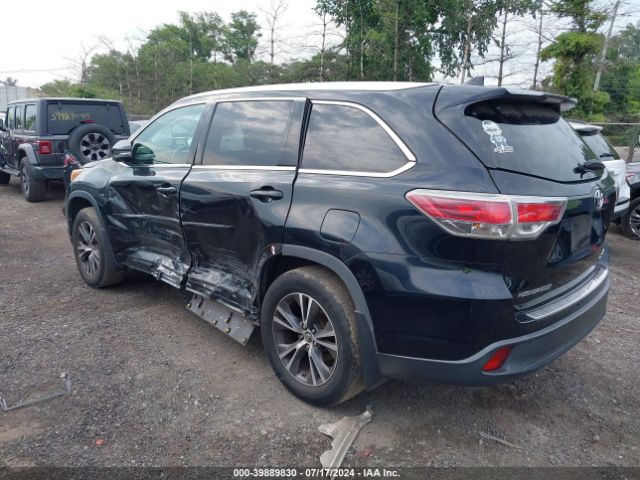 Photo 2 VIN: 5TDJKRFH2GS505223 - TOYOTA HIGHLANDER 