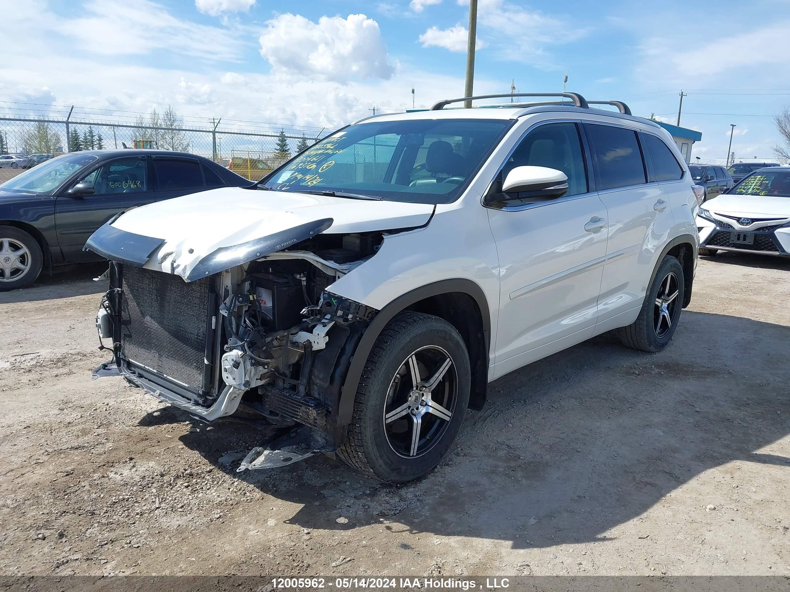 Photo 1 VIN: 5TDJKRFH3FS074681 - TOYOTA HIGHLANDER 