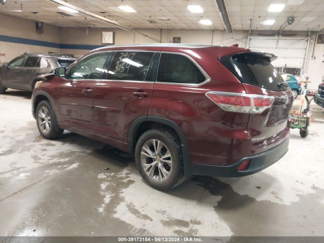 Photo 2 VIN: 5TDJKRFH3FS149184 - TOYOTA HIGHLANDER 