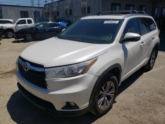 Photo 1 VIN: 5TDJKRFH3FS190026 - TOYOTA HIGHLANDER 