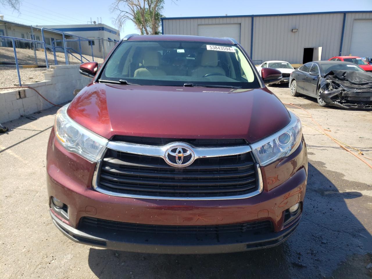 Photo 4 VIN: 5TDJKRFH3FS199048 - TOYOTA HIGHLANDER 