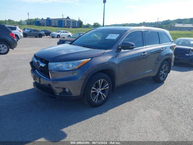 Photo 1 VIN: 5TDJKRFH3GS237685 - TOYOTA HIGHLANDER 