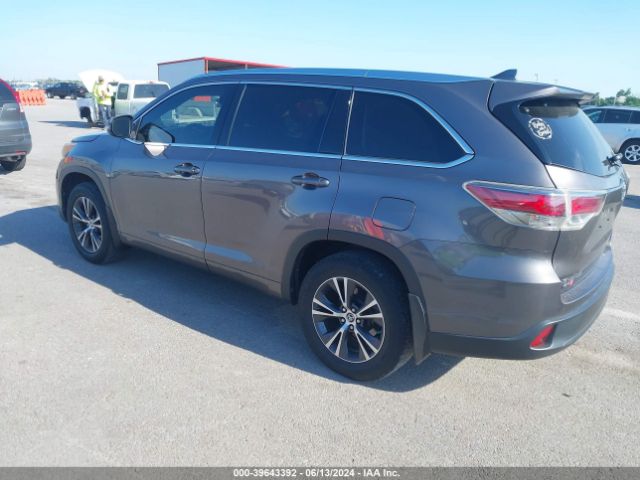 Photo 2 VIN: 5TDJKRFH3GS237685 - TOYOTA HIGHLANDER 