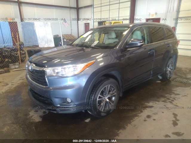 Photo 1 VIN: 5TDJKRFH3GS239498 - TOYOTA HIGHLANDER 