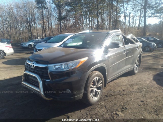 Photo 1 VIN: 5TDJKRFH3GS253997 - TOYOTA HIGHLANDER 