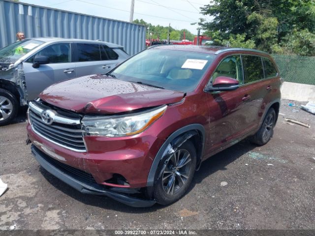 Photo 1 VIN: 5TDJKRFH3GS254017 - TOYOTA HIGHLANDER 