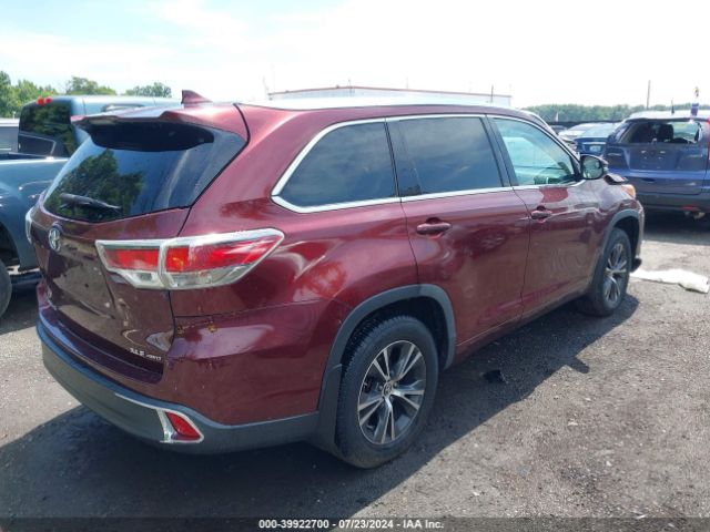 Photo 3 VIN: 5TDJKRFH3GS254017 - TOYOTA HIGHLANDER 