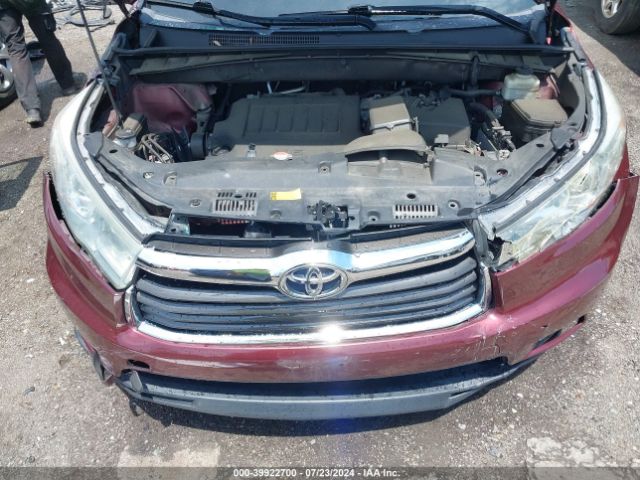 Photo 9 VIN: 5TDJKRFH3GS254017 - TOYOTA HIGHLANDER 