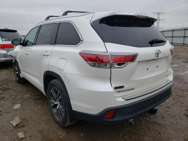 Photo 2 VIN: 5TDJKRFH3GS268192 - TOYOTA HIGHLANDER 