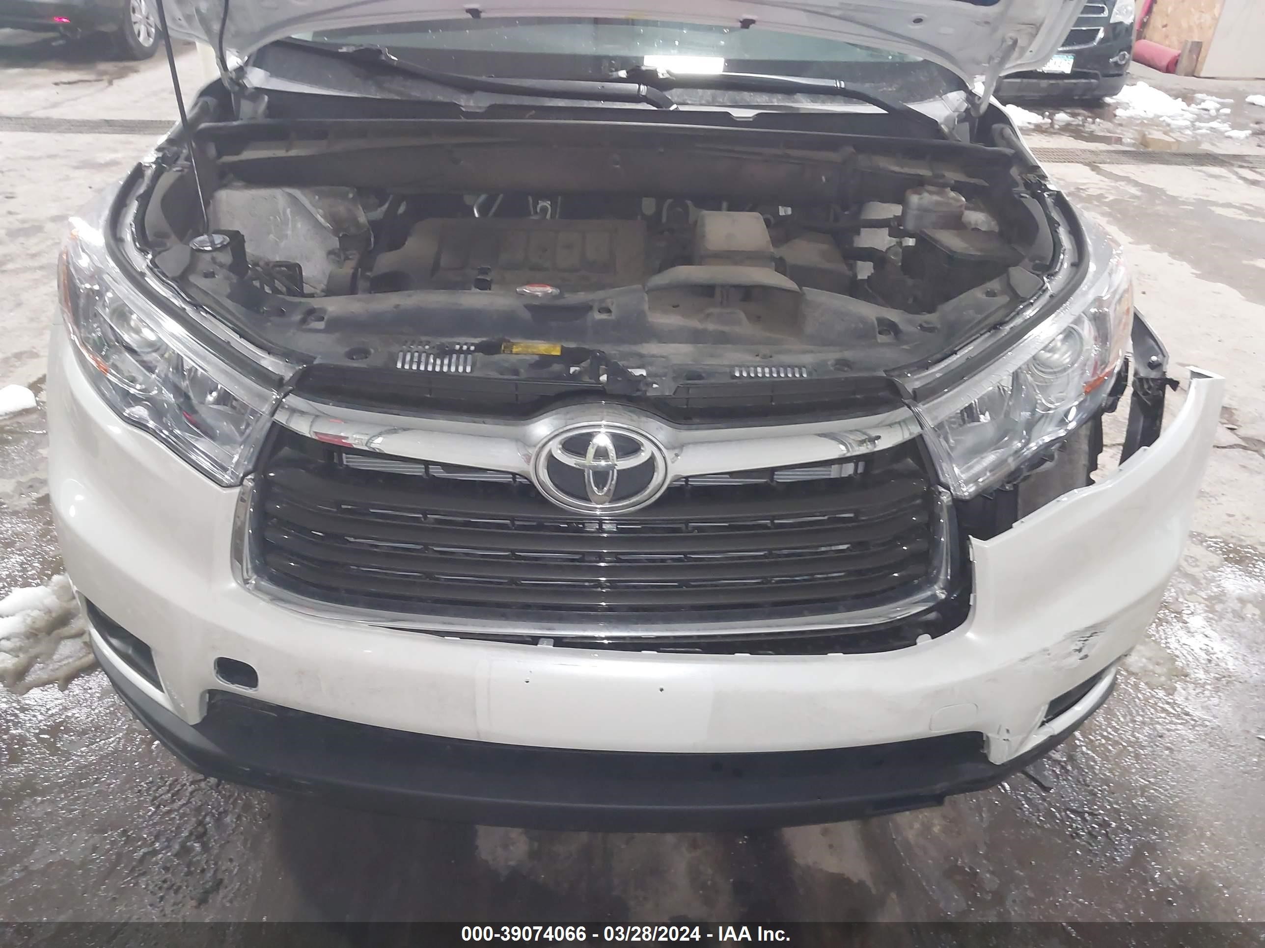 Photo 9 VIN: 5TDJKRFH3GS290662 - TOYOTA HIGHLANDER 