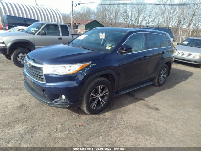 Photo 1 VIN: 5TDJKRFH3GS318489 - TOYOTA HIGHLANDER 