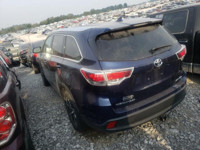 Photo 2 VIN: 5TDJKRFH3GS346616 - TOYOTA HIGHLANDER 