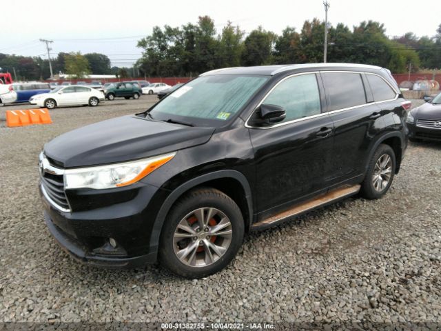 Photo 1 VIN: 5TDJKRFH4ES017193 - TOYOTA HIGHLANDER 