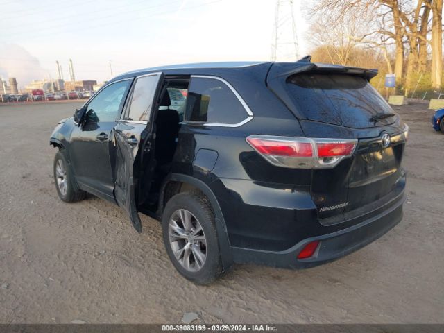 Photo 2 VIN: 5TDJKRFH4FS079971 - TOYOTA HIGHLANDER 