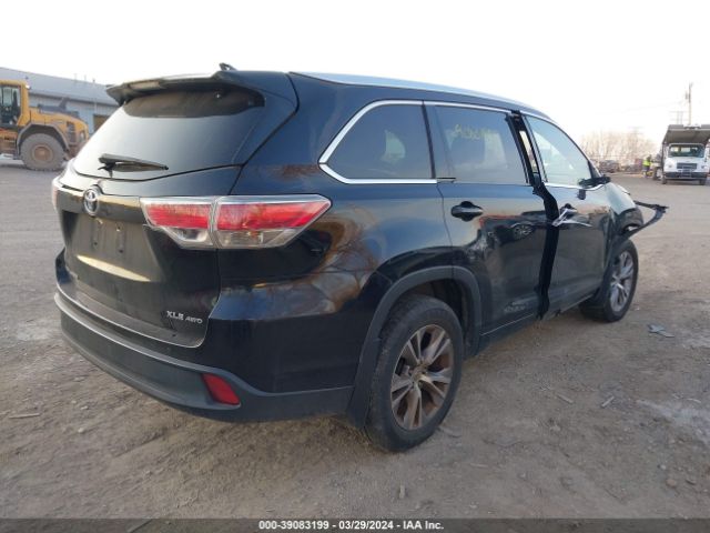 Photo 3 VIN: 5TDJKRFH4FS079971 - TOYOTA HIGHLANDER 