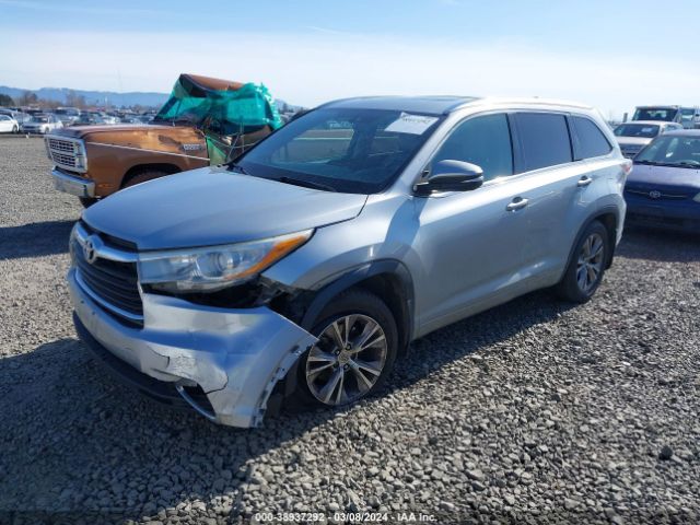 Photo 1 VIN: 5TDJKRFH4FS089884 - TOYOTA HIGHLANDER 