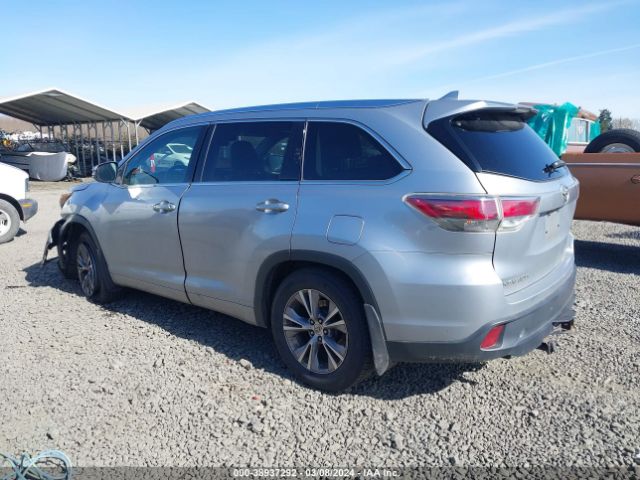 Photo 2 VIN: 5TDJKRFH4FS089884 - TOYOTA HIGHLANDER 