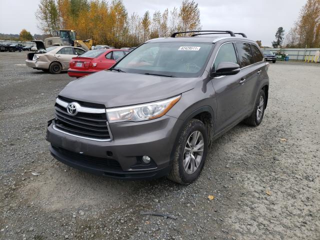 Photo 1 VIN: 5TDJKRFH4FS134693 - TOYOTA HIGHLANDER 