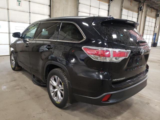 Photo 2 VIN: 5TDJKRFH4FS159660 - TOYOTA HIGHLANDER 