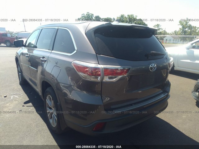 Photo 2 VIN: 5TDJKRFH4FS192500 - TOYOTA HIGHLANDER 