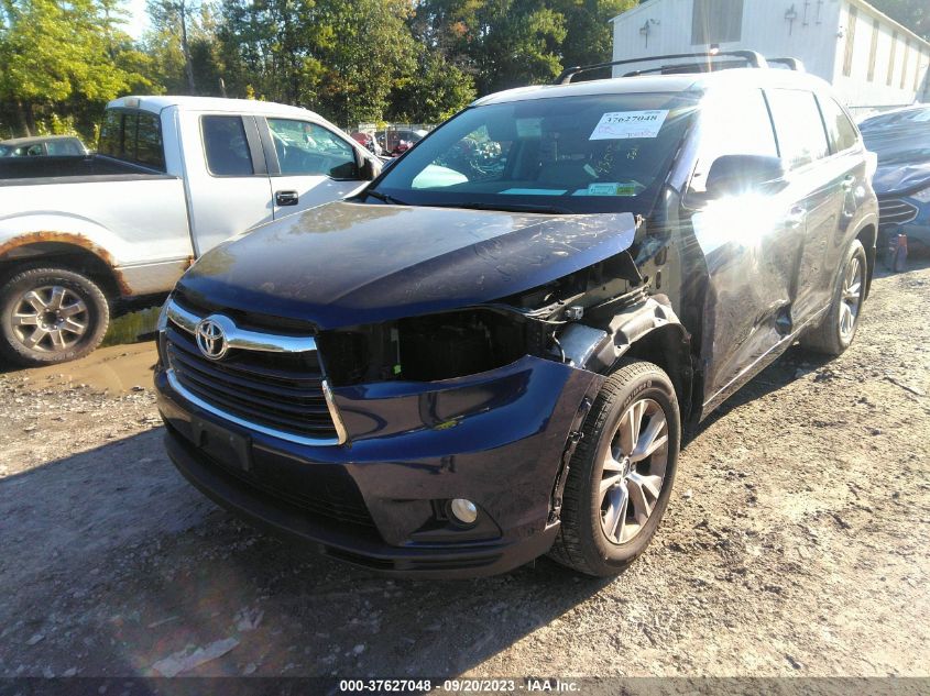 Photo 1 VIN: 5TDJKRFH4FS213491 - TOYOTA HIGHLANDER 