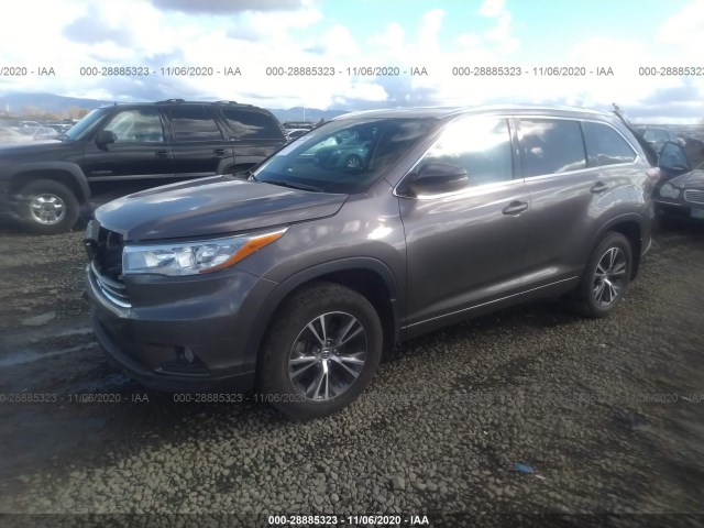 Photo 1 VIN: 5TDJKRFH4GS232866 - TOYOTA HIGHLANDER 