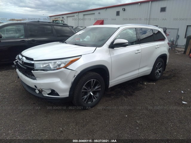 Photo 1 VIN: 5TDJKRFH4GS258514 - TOYOTA HIGHLANDER 