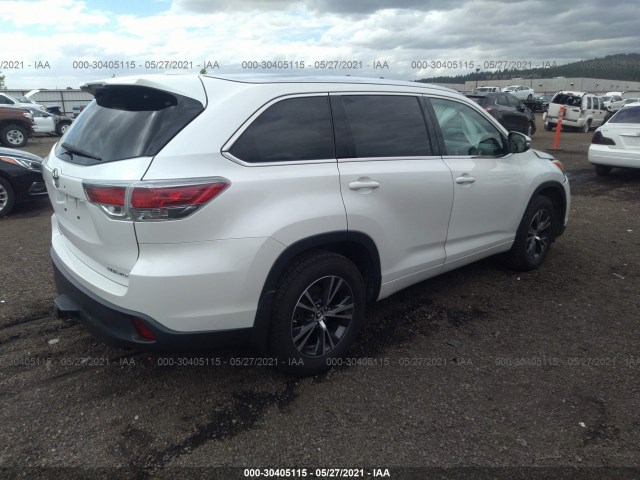 Photo 3 VIN: 5TDJKRFH4GS258514 - TOYOTA HIGHLANDER 