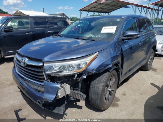 Photo 1 VIN: 5TDJKRFH4GS284286 - TOYOTA HIGHLANDER 