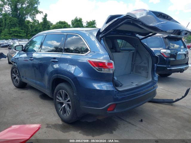 Photo 2 VIN: 5TDJKRFH4GS284286 - TOYOTA HIGHLANDER 