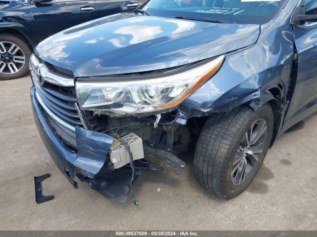 Photo 5 VIN: 5TDJKRFH4GS284286 - TOYOTA HIGHLANDER 