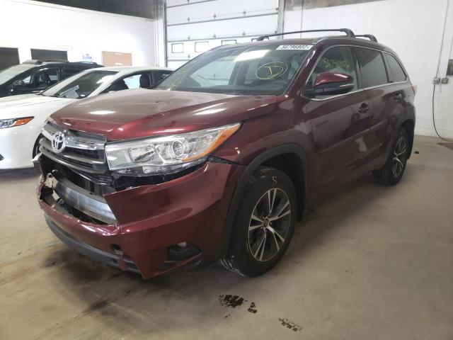 Photo 1 VIN: 5TDJKRFH4GS290041 - TOYOTA HIGHLANDER 