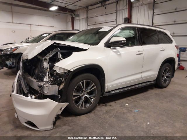 Photo 1 VIN: 5TDJKRFH4GS320669 - TOYOTA HIGHLANDER 