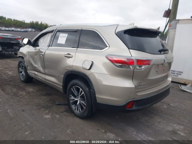 Photo 2 VIN: 5TDJKRFH4GS321174 - TOYOTA HIGHLANDER 