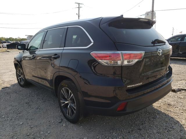 Photo 2 VIN: 5TDJKRFH4GS323619 - TOYOTA HIGHLANDER 