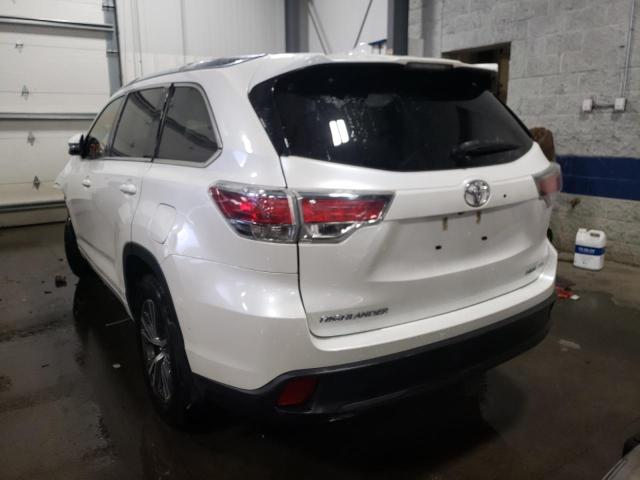 Photo 2 VIN: 5TDJKRFH4GS326052 - TOYOTA HIGHLANDER 