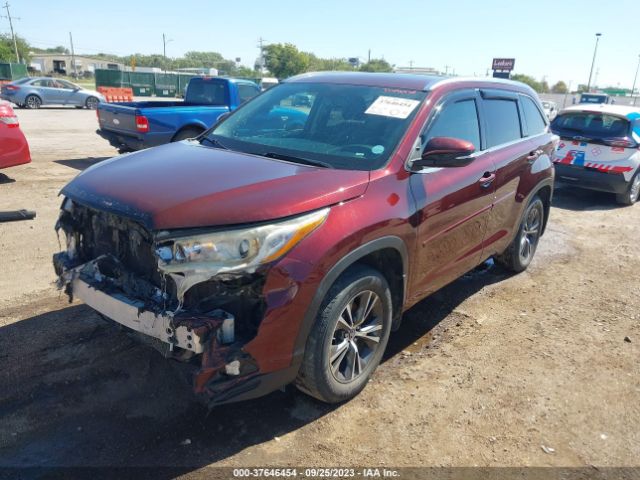 Photo 1 VIN: 5TDJKRFH4GS341828 - TOYOTA HIGHLANDER 