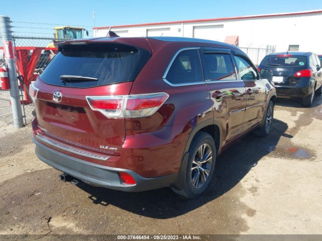 Photo 3 VIN: 5TDJKRFH4GS341828 - TOYOTA HIGHLANDER 