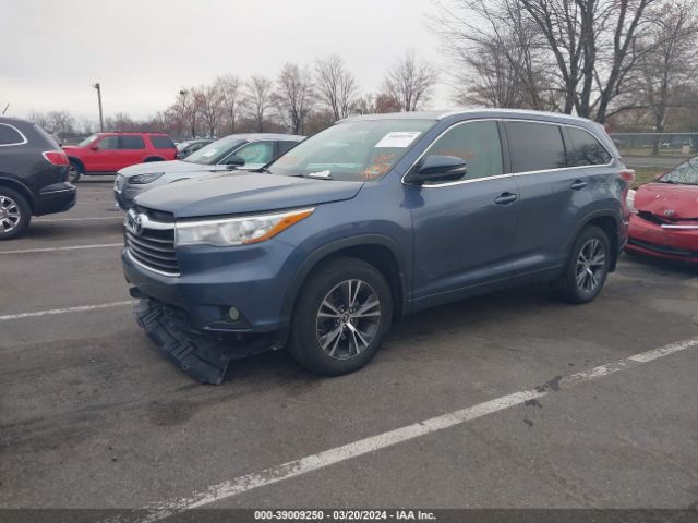 Photo 1 VIN: 5TDJKRFH4GS502548 - TOYOTA HIGHLANDER 